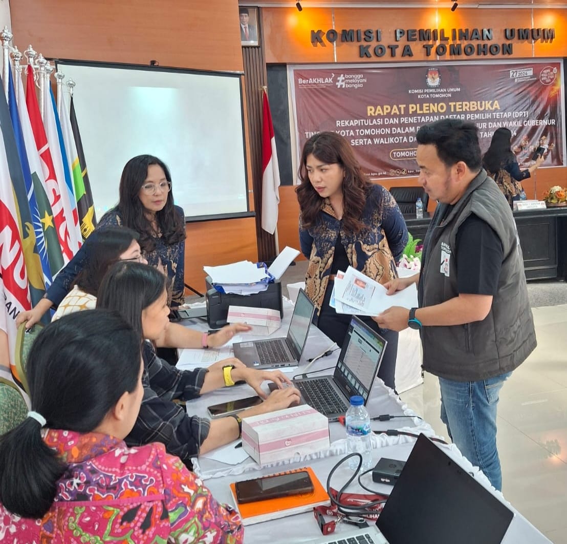 Komisioner Bawaslu Tomohon