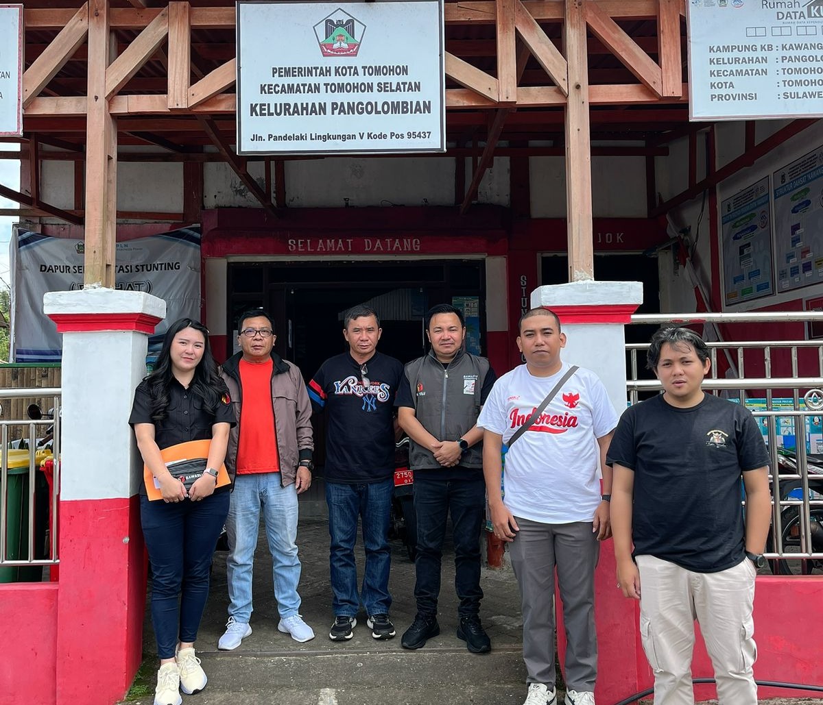 Bawaslu kota tomohon perkuat akurasi data pemilih