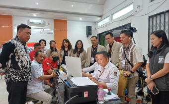 Pengawasan Pendaftaran Bapaslon Hari Terakhir