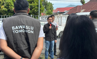 Ketua Bawaslu Kota Tomohon